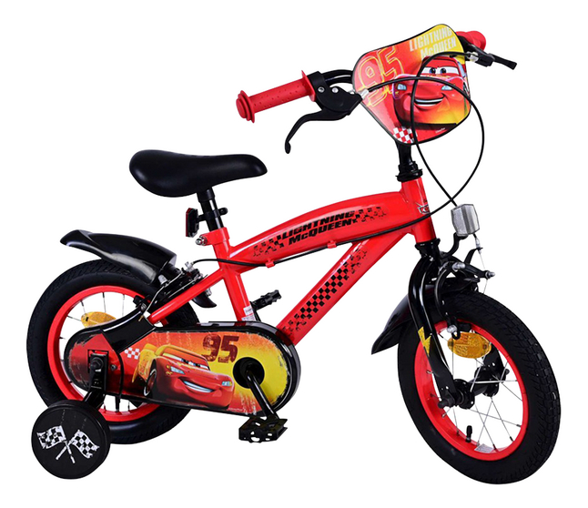 Vélo pour enfants Disney Cars rouge 12