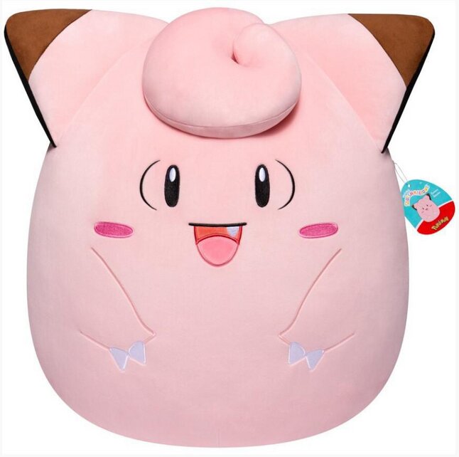 Squish Pluche Pokémon Clefairy 35 cm