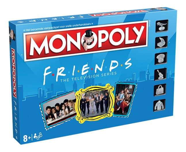 kofferbak reparatie Stressvol Monopoly Friends The TV Series kopen? | Bestel eenvoudig online | DreamLand