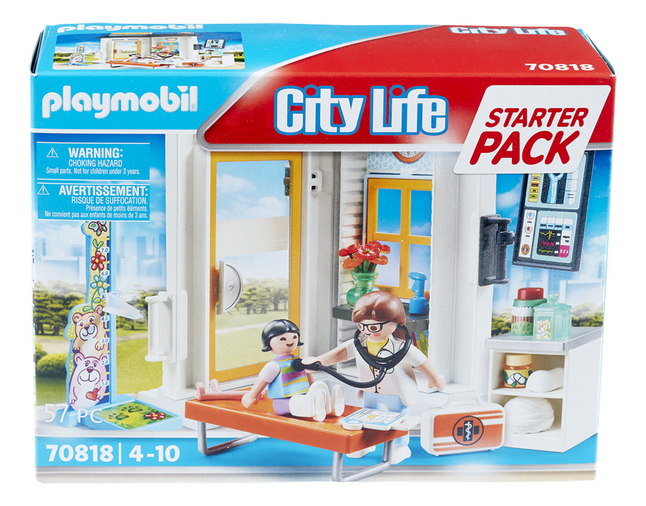 PLAYMOBIL City Life 70818 Starter Pack Kinderarts