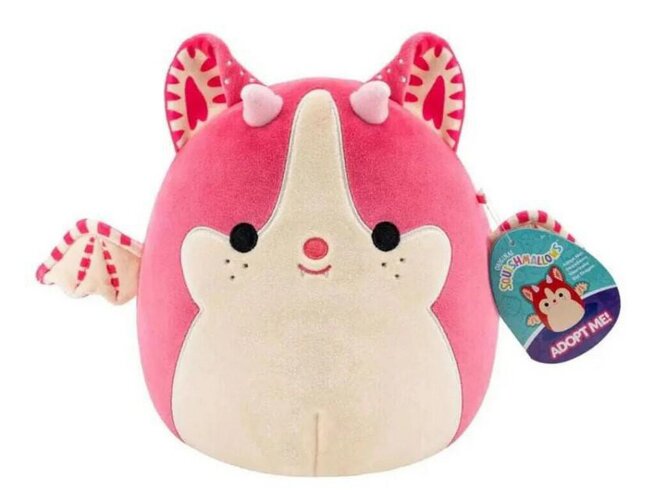 Squishmallows Peluche Strawberry Bat Dragon 20 cm