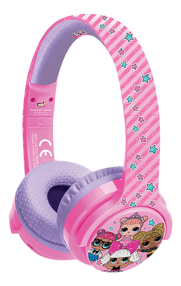 Bluetooth hoofdtelefoon L.O.L. Surprise! roze