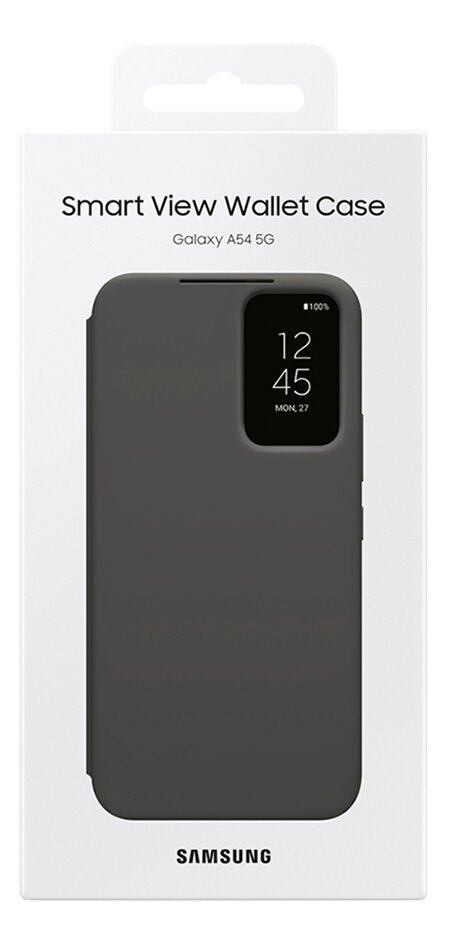 Samsung foliocover Smart View Wallet Case voor Galaxy A54 5G zwart