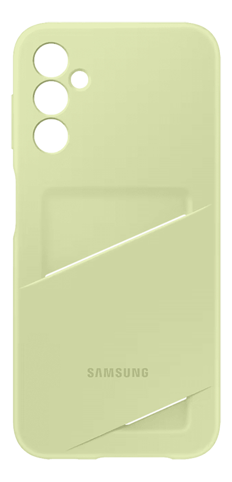 Samsung cover Card Slot Case voor Samsung Galaxy A14/A14 5G Lime