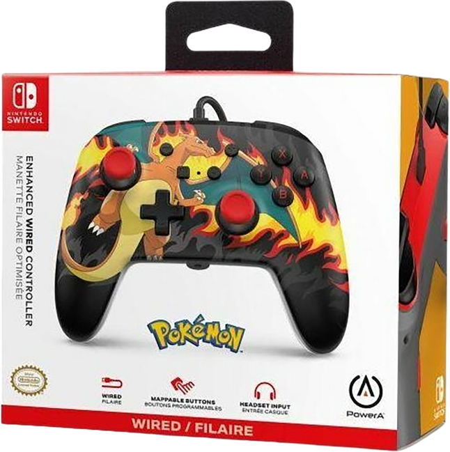 Nintendo Switch Controller Pokémon PowerA Wired Controller Vortex Multi