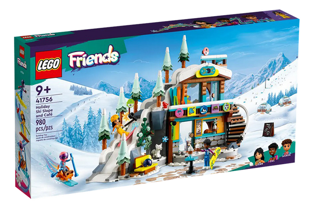 LEGO Friends 41756 Vakantie skipiste en café