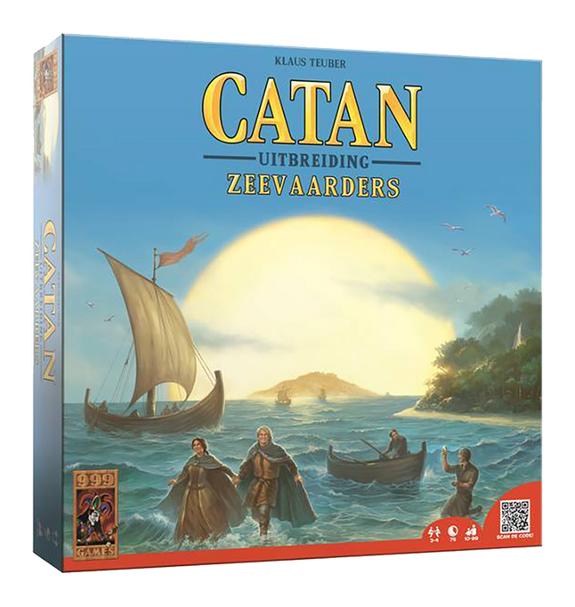 Catan 25 jaar - Wereldwijd jubileum: basisspel + uitbreiding: Zeevaarders 2 scenario's eenvoudig online | DreamLand