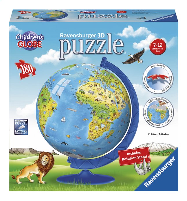 Ravensburger Puzzleball Kinder Globe