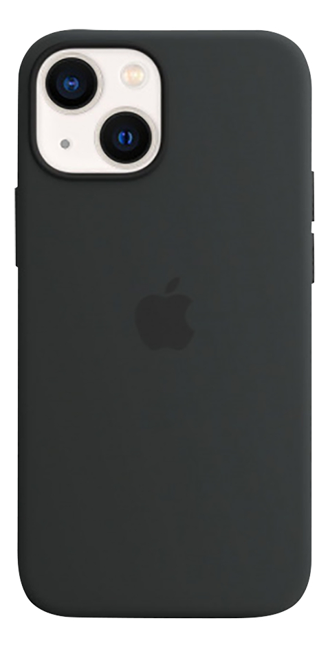 Apple siliconen cover MagSafe voor iPhone 13 mini zwart