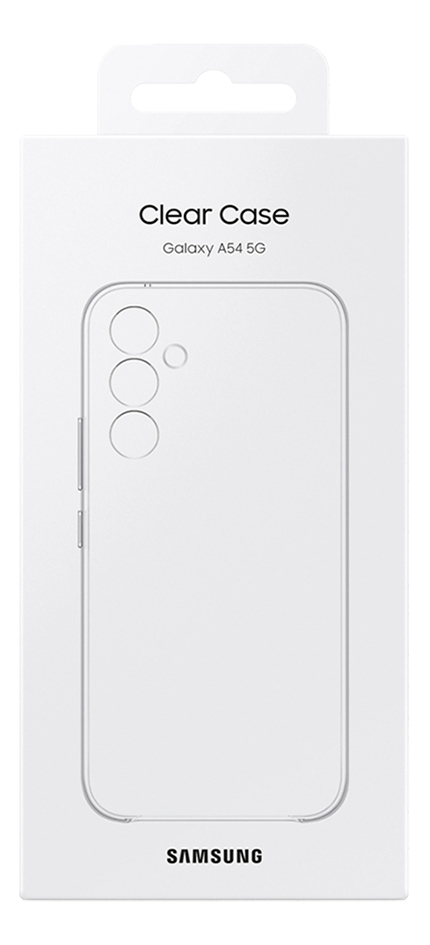 Samsung cover Clear Case voor Galaxy A54 5G transparant