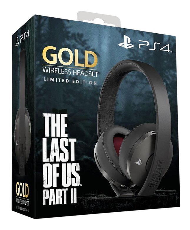 Headset Ps4 Gold Limited Edition The Last Of Us Part Ii Ontdek