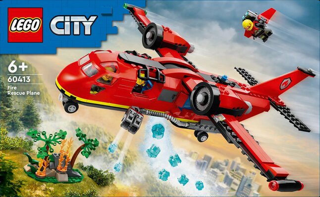 Lego City Avion pompier 60413
