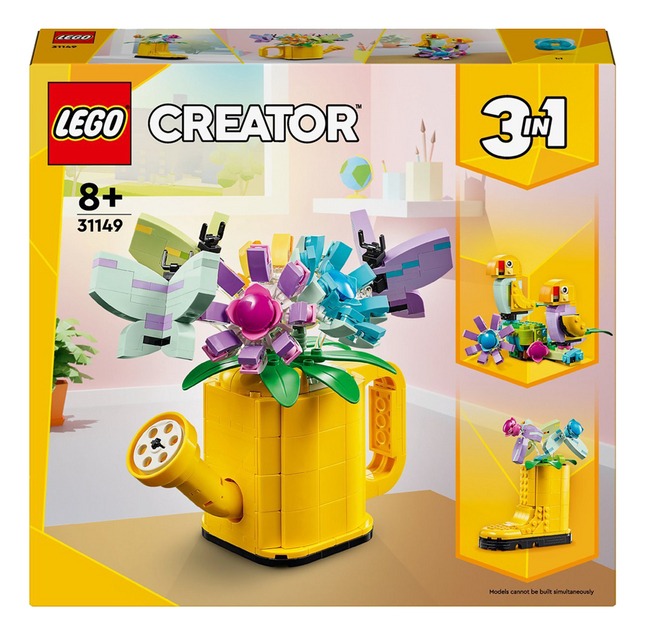 LEGO Creator 3in1 Bloemen in gieter 31149