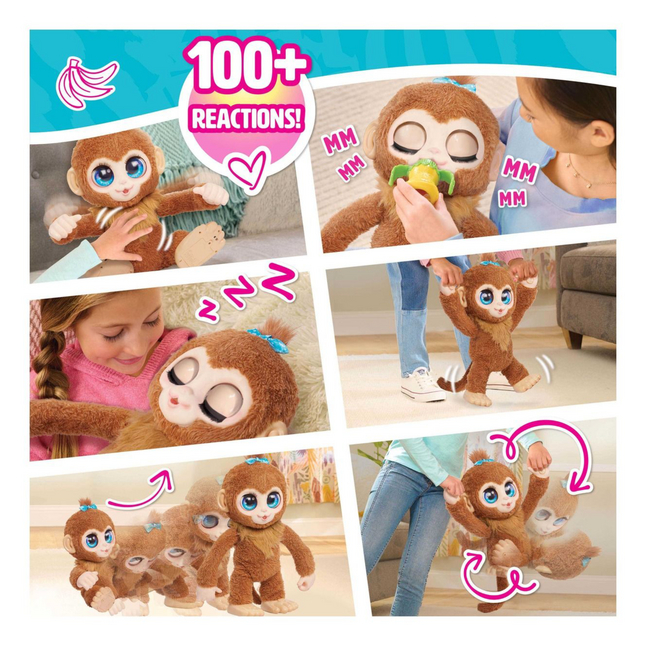 FurReal Peluche interactive Peanut the Playful Monkey Commandez facilement en ligne DreamLand