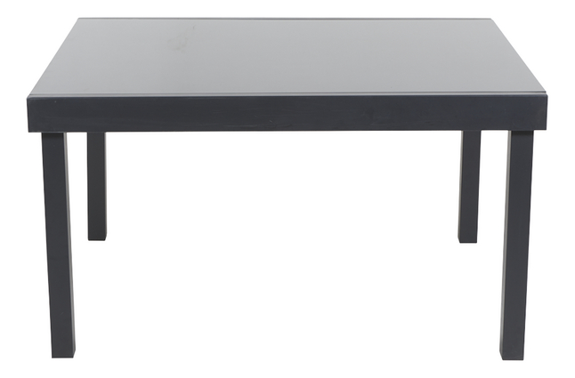 Verlengbare tuintafel Modulo zwart L 135/270 x B 105 cm