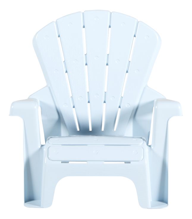 Chaise de jardin pour enfants Lounge bleu pastel