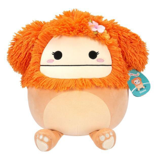 Squishmallows Peluche Orange Bigfoot 30 cm
