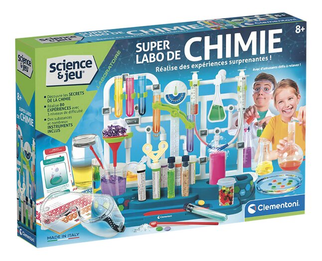 Clementoni - Science et jeu laboratoire, Les méga cristaux