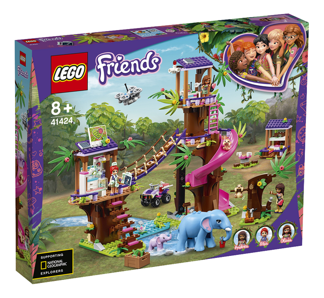 La base de sauvetage dans la jungle lego friends