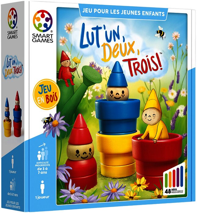 SmartGames Jeu lut'un, deux, trois! FR