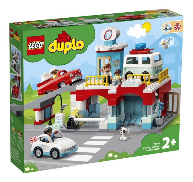 LEGO DUPLO 10948 Parkeergarage en wasstraat