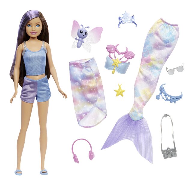 uitzondering Kaarsen provincie Barbie mannequinpop Mermaid Power Sisters Dress Up - zeemeermin Skipper  kopen? | Bestel eenvoudig online | DreamLand