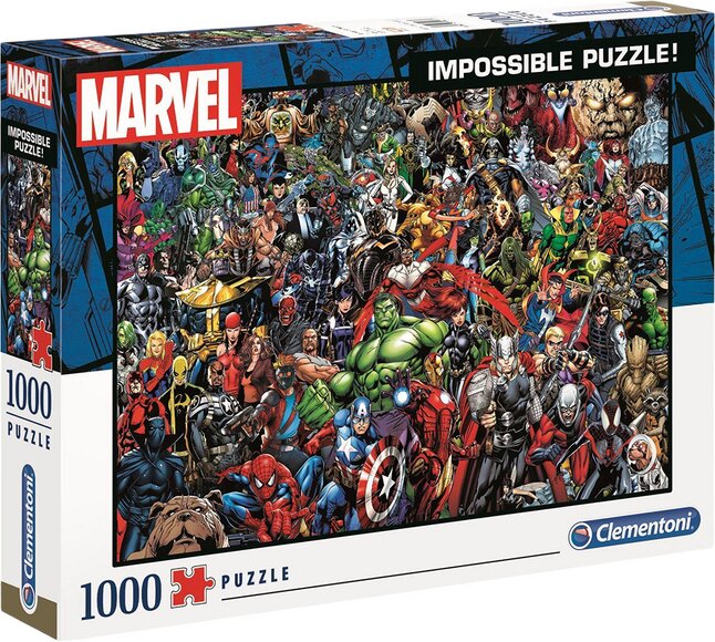 Puzzel Impossible Marvel 1000st