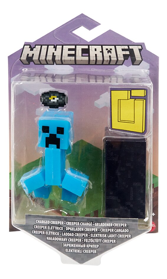 Figurine articulée Minecraft Creeper chargé portail