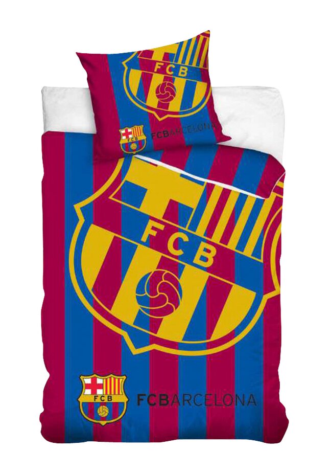 Housse de couette FC Barcelona coton 140 x 200 cm