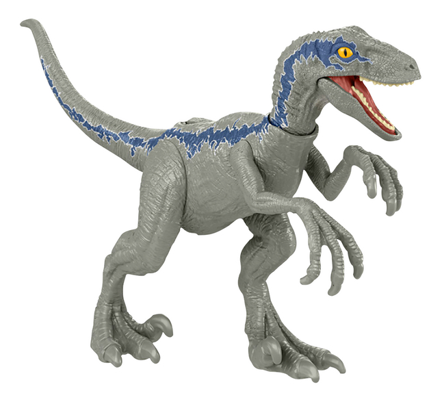 Figuur Jurassic World: Dominion Ferocious Pack - Velociraptor Blue