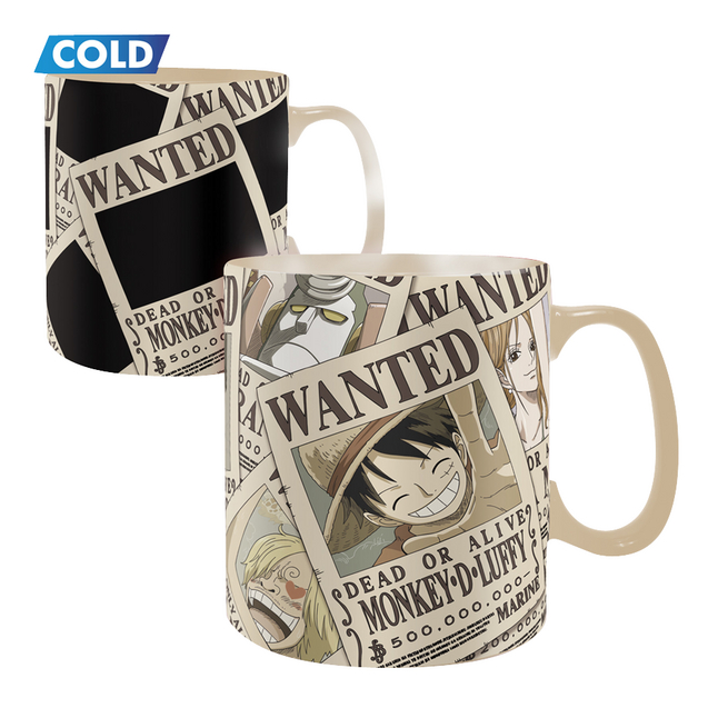 ABYstyle mug magique One Piece Wanted 460 ml