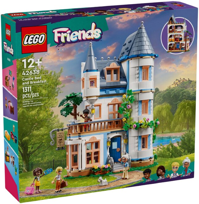 LEGO Friends La chambre d’hôte dans un château 42638