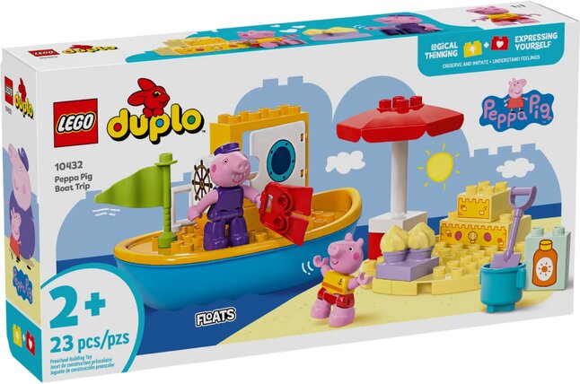 LEGO Duplo Le voyage en bateau de Peppa Pig 10432
