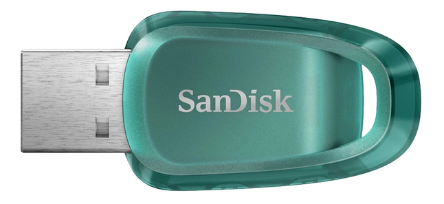SanDisk clé USB Ultra ECO 64 Go turquoise