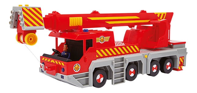 Brandweerman Sam 2-in-1 vrachtwagen Jupiter