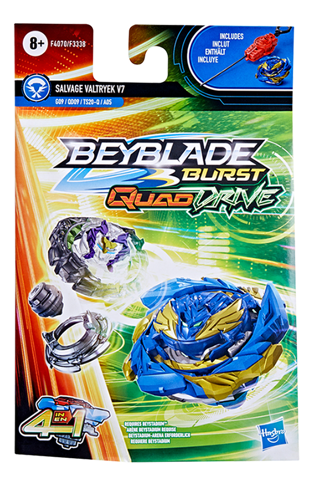 Beyblade Burst Quad Drive Starter Pack Salvage Valtryek