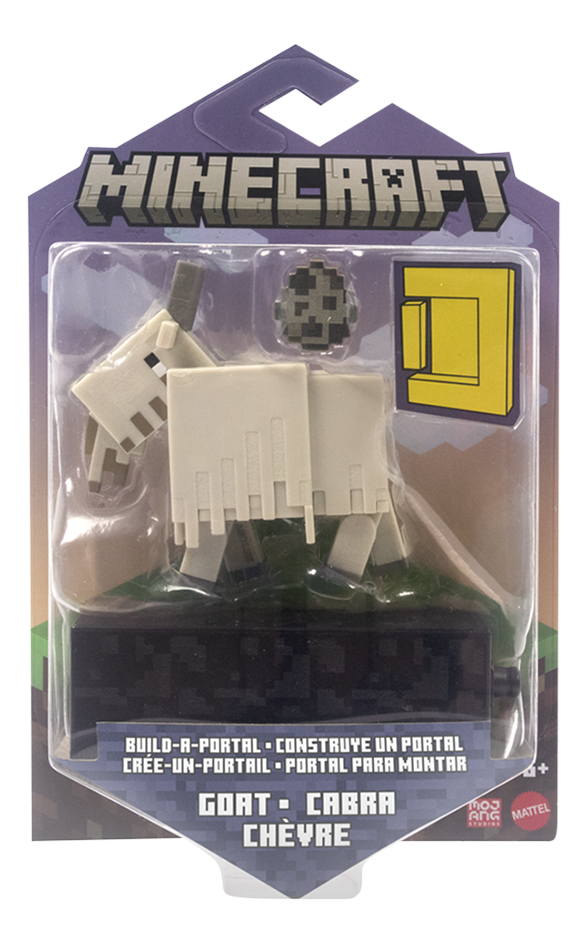 Figurine articulée Minecraft Chèvre portail