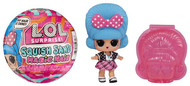 L.O.L. Surprise! minipoupée Squish Sand Magic Hair