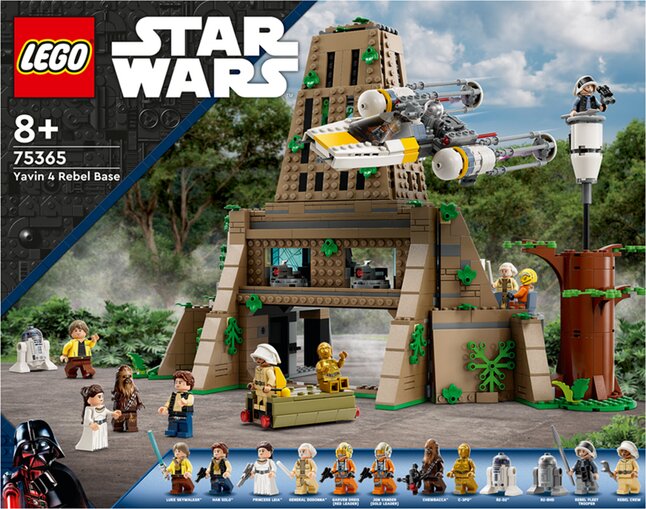 LEGO Star Wars 75365 La base rebelle de Yavin 4