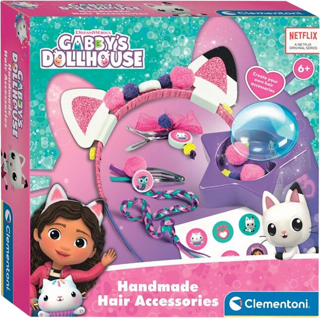 Clementoni Gabby et la maison magique accessoires pour cheveux