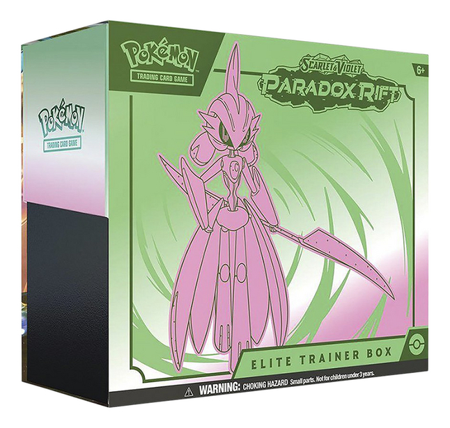 Pokémon TCG Elite Trainer Box Scarlet & Violet Paradox Rift - Iron Valiant ENG