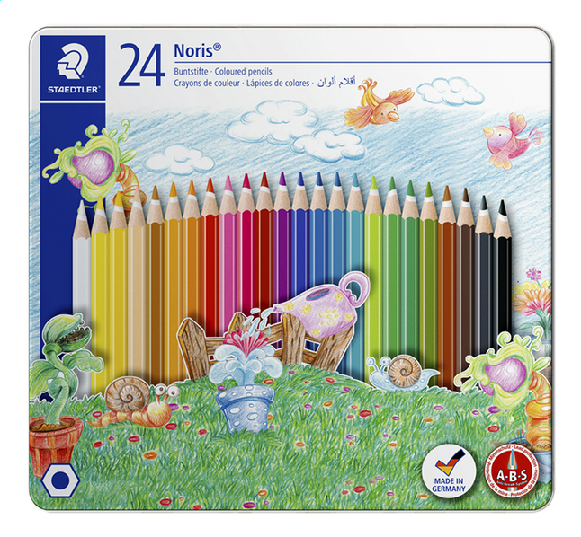 Staedtler Crayon De Couleur Noris 24 Pieces Commandez Facilement En Ligne Dreamland
