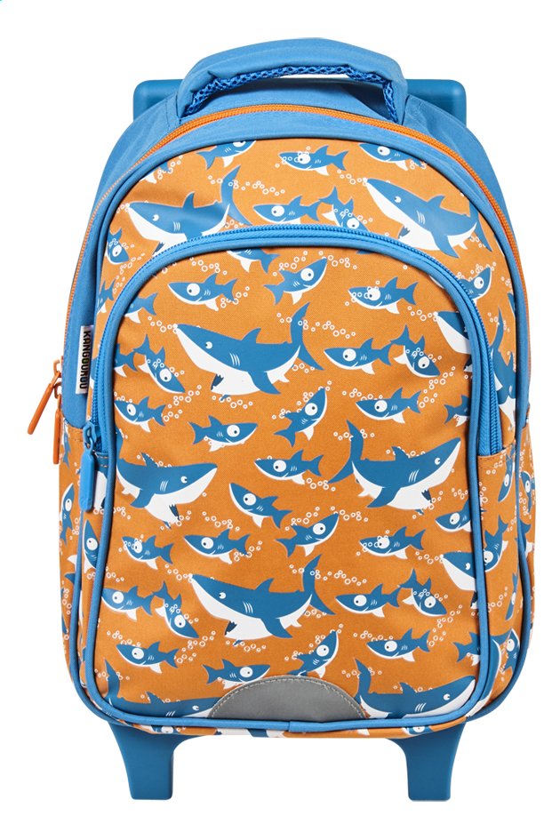 Kangourou Trolley Rugzak Shark