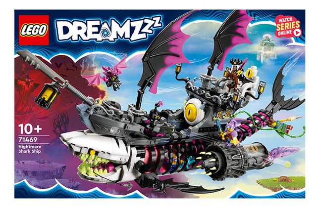 LEGO DREAMZzz 71469 Le vaisseau requin des cauchemars