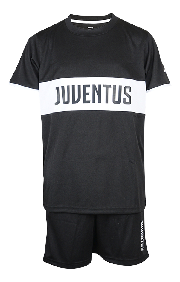 Voetbaloutfit Juventus zwart maat 128