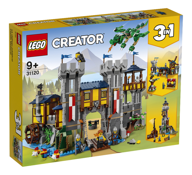 audit dok Vleien LEGO Creator 3-in-1 31120 Middeleeuws kasteel kopen? | Bestel eenvoudig  online | DreamLand