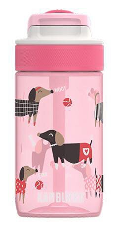 Kambukka Drinkfles Lagoon Diva Dogs roze 400 ml