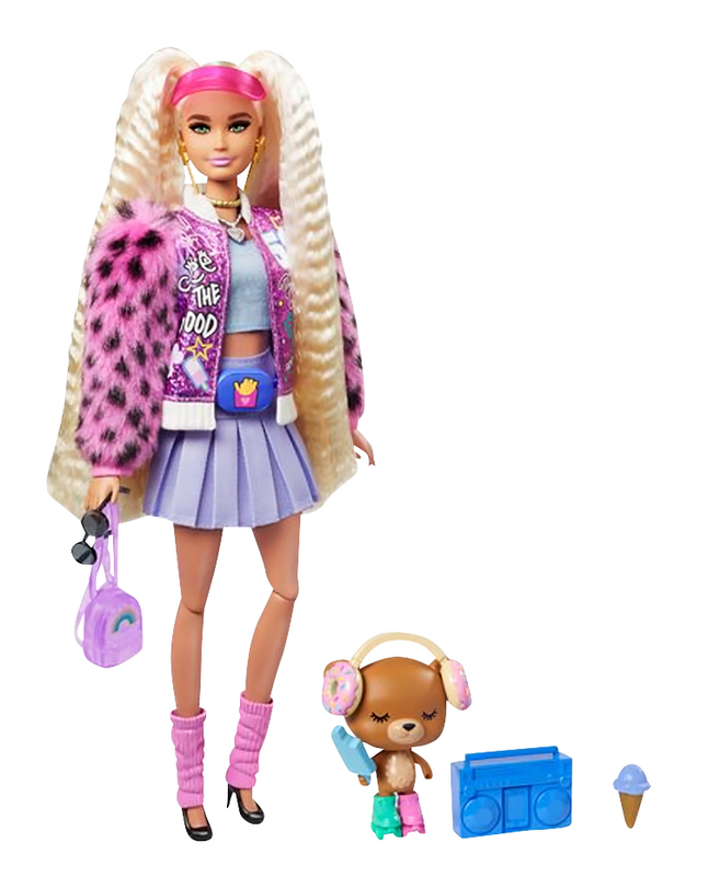 Barbie mannequinpop Extra - Donut
