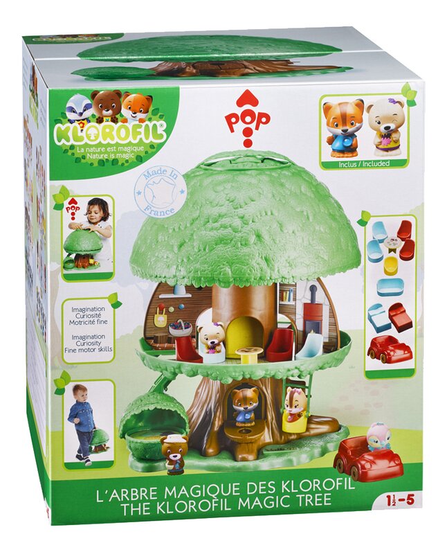 klorofil speelset de magische boom 2 figuren