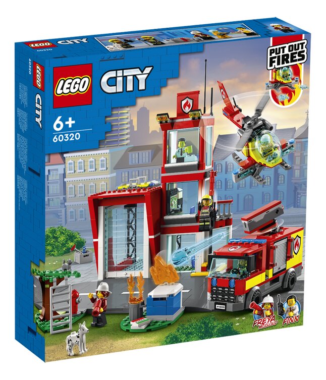LEGO City 60320 La caserne des pompiers